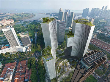 CapitaLand muốn mua lại khu văn phòng và trung tâm thương mại của dự án Duo tại Singapore
